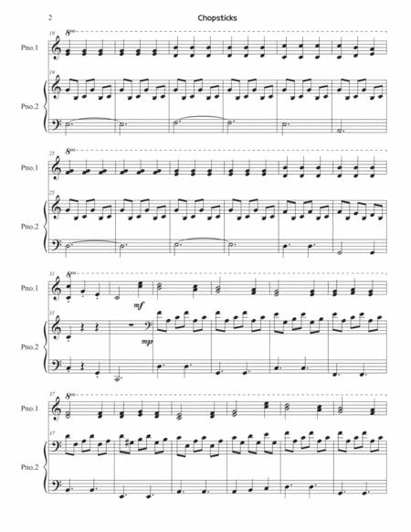 Chopsticks Piano Duet Page 2