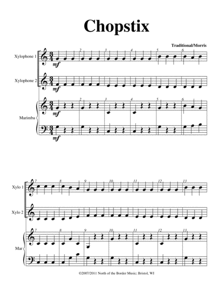 Chopstix For Keyboard Percussion Page 2