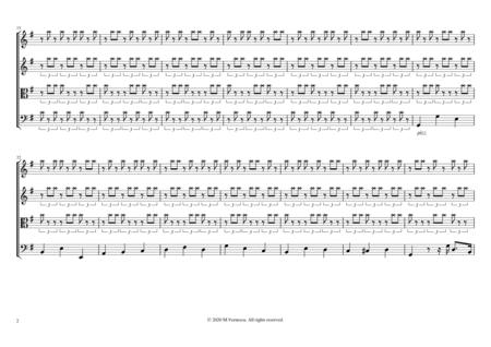 Chorale From Cantata No 147 Disguised In An African Rhythm Page 2