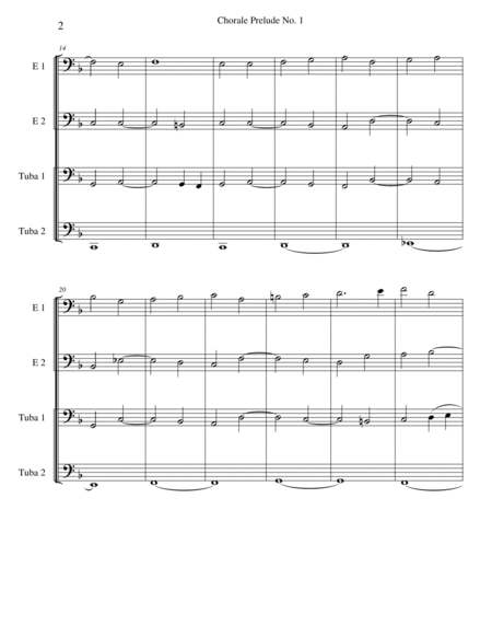 Chorale Prelude No 1 Page 2