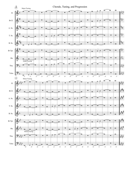 Chorale Tuning And Progression For Concert Marching Band Page 2