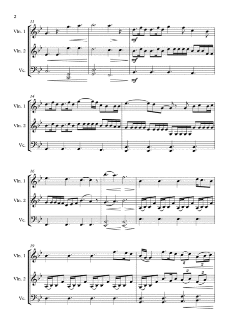 Christina Perri A Thousand Years String Trio Vln1 Vln2 Vc Page 2