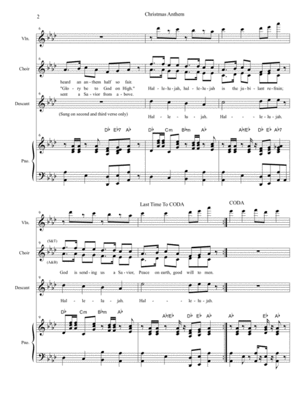 Christmas Anthem Page 2