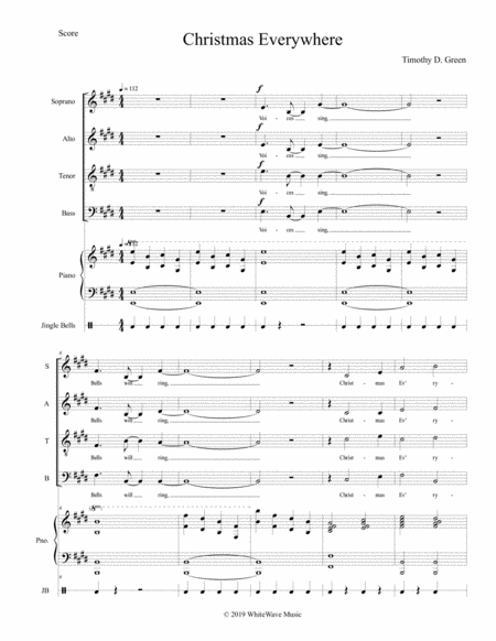 Christmas Everywhere Satb Page 2