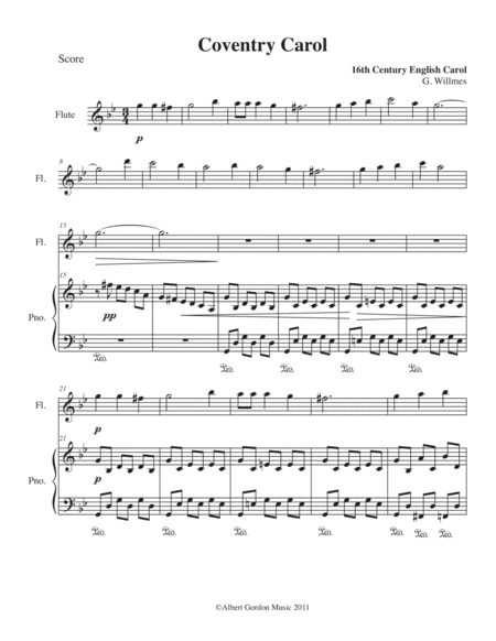 Christmas For Flute And Piano Page 2