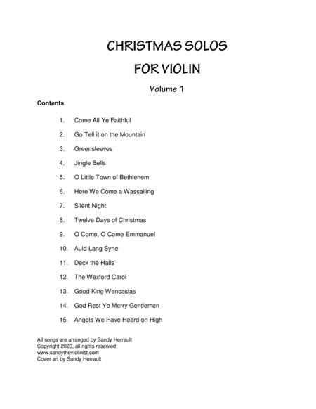 Christmas Solos For Violin Page 2