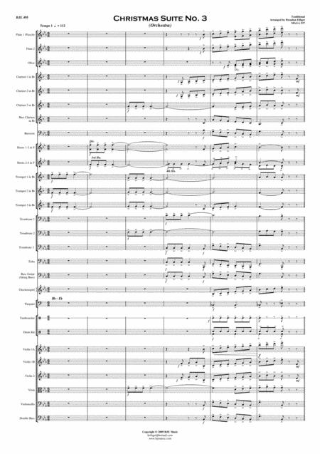 Christmas Suite No 3 Orchestra Page 2
