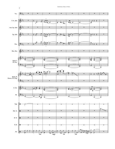 Christmas Time Is Here Chicago Full Score Set Of Parts Page 2