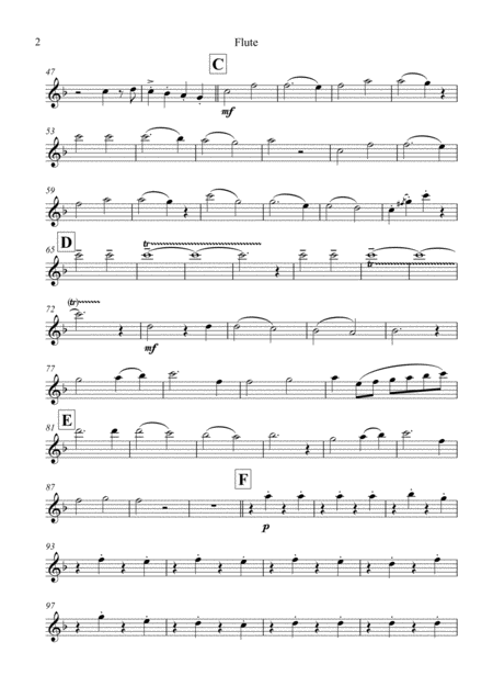 Christmas Tootie Flooties Wind Quintet Set Of Parts X5 Page 2