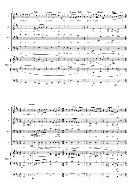 Christo Paremus Carol Sabrb Choir And Organ Page 2