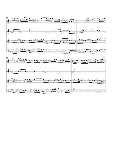 Christum Wir Sollen Loben Schon Bwv 611 From Orgelbuechlein Arrangement For 4 Recorders Page 2