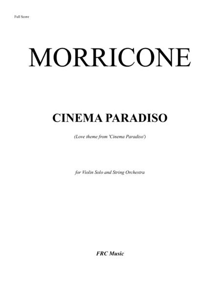 Cinema Paradiso For Violin Solo And Strings As Performed By Itzhak Perlman And Pittsburgh Symphony Orchestra Page 2