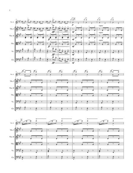 Ciocrlia La Alondra The Skylark Violin String Orchestra Page 2