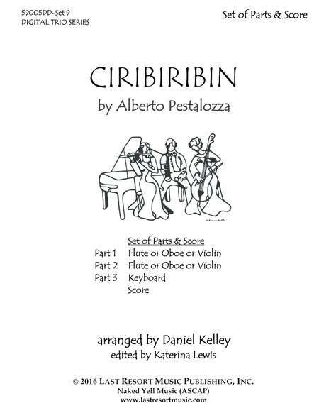 Ciribiribin For C Instrument And Piano Trio Page 2