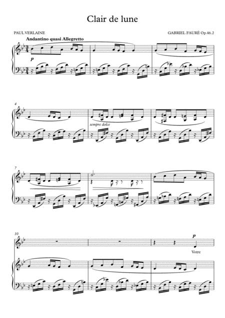 Clair De Lune G Minor Page 2