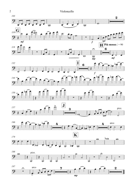 Clarinet Quintet Opus 133 Parts Page 2