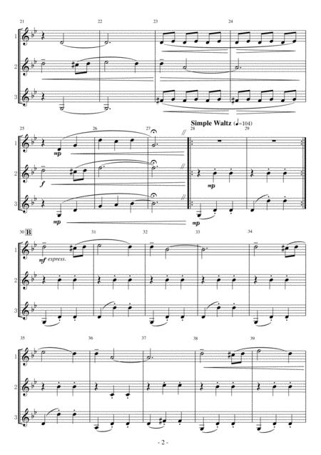 Clarinet Trio The Godfather Waltz Page 2