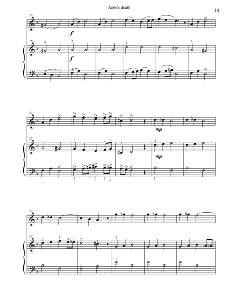 Classical Duets For Recorder Piano Aeses Death Page 2