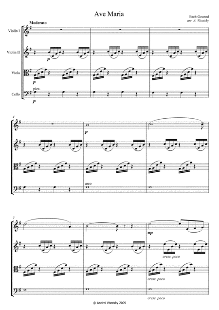 Classical Masterpieces For String Quartet Volume I Page 2