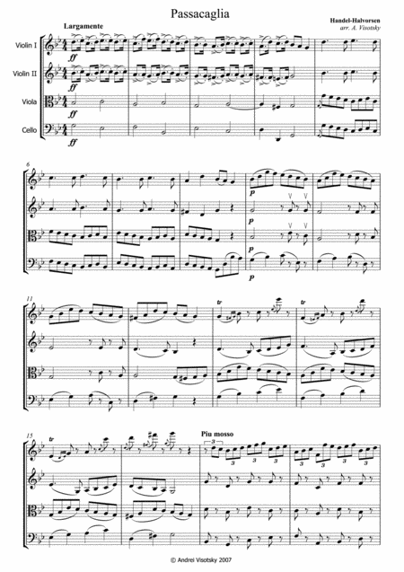 Classical Masterpieces For String Quartet Volume Iii Page 2