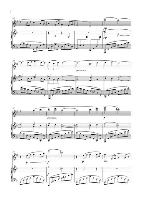 Claude Debussy Rverie Clarinet In Bb Solo Page 2