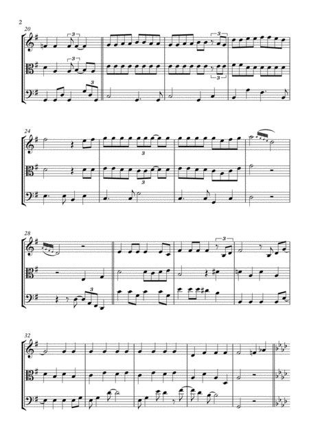 Close To You Carpenters Arranged For String Trio Page 2