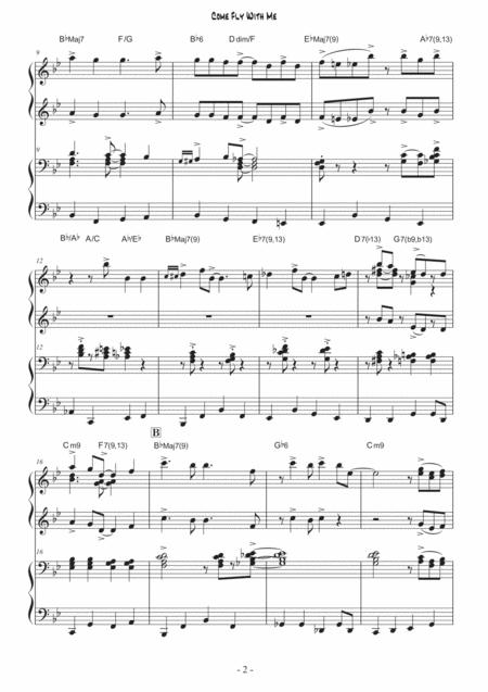 Come Fly With Me Piano Duet Page 2