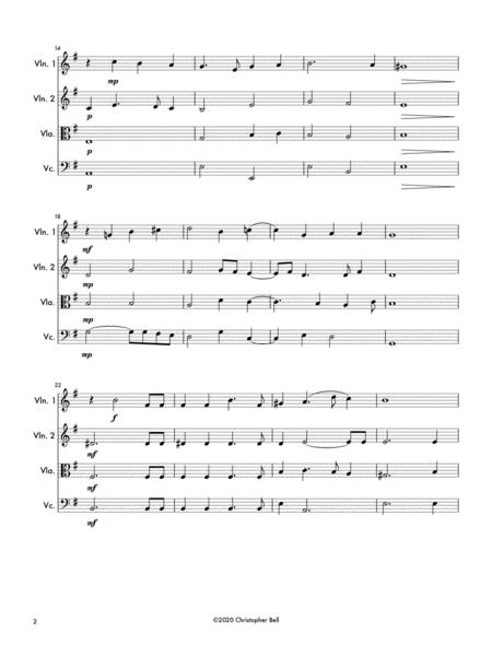 Come Heavy Sleep String Quartet Page 2