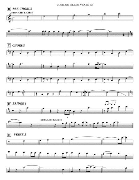 Come On Eileen Violin Page 2