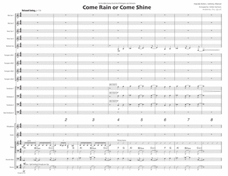 Come Rain Or Come Shine Arr Drew Zaremba Page 2