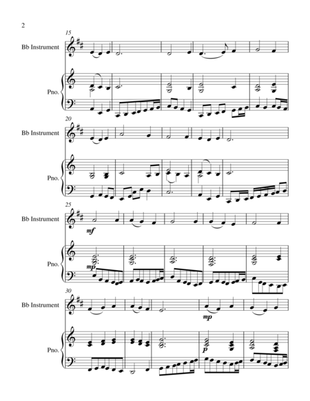 Come Thou Long Expected Jesus Treble Bb Instrument Solo Page 2