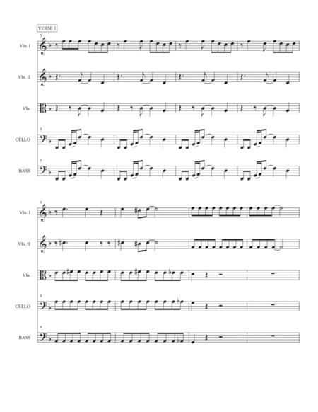 Come Together For String Orchestra Easy Version Page 2