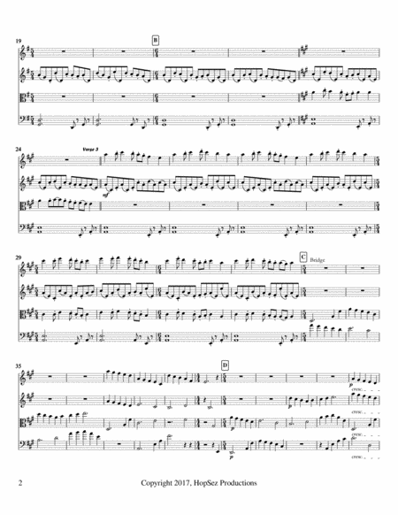 Comfort Comfort Now My People String Quartet Page 2