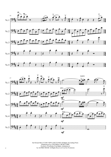 Concerning Hobbits Cello Quintet From Lord Of The Rings Page 2