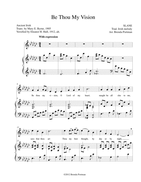 Concert Settings Of Hymns For Voice And Piano Vol 1 High Med Arr Brenda Portman Page 2