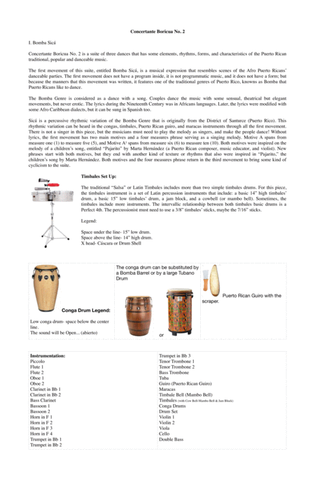 Concertante Boricua No 2 For Symphony Orchestra Page 2