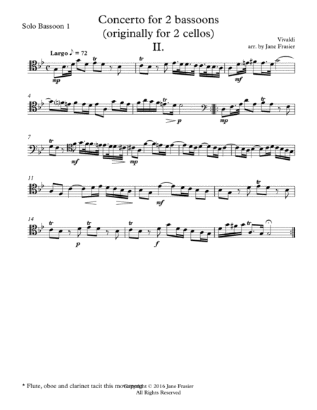 Concerto For 2 Bassoons Ii Page 2