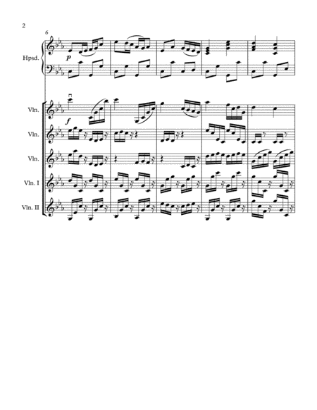 Concerto For 3 Violins In Eb Page 2