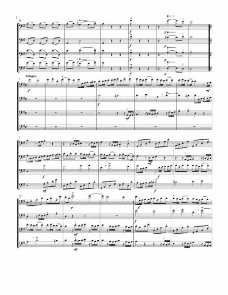 Concerto No 1 In G Major For Four Celli Unaccompanied Twv40 201 Page 2