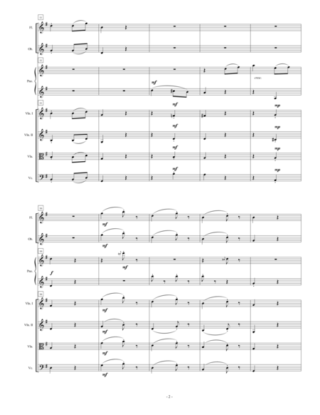 Concerto No 4 Orchestra Score Page 2