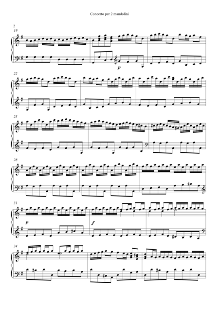 Concerto Per 2 Mandolini Page 2