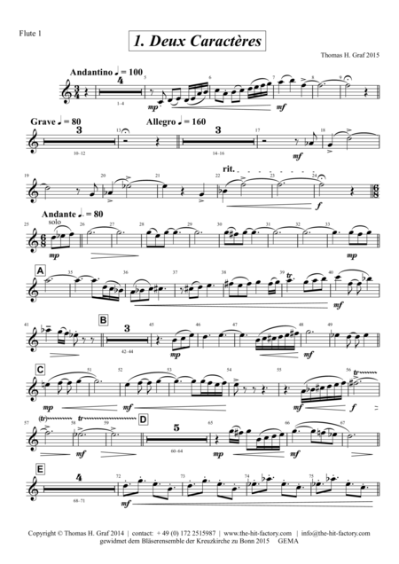 Conflusion Suite Wind Ensemble Flute 1 Page 2