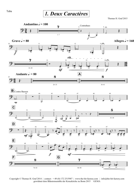 Conflusion Suite Wind Ensemble Tuba Page 2