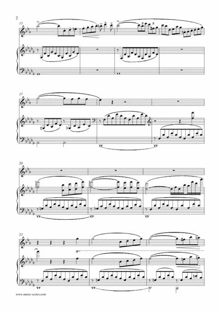 Consolation No 3 Clarinet And Piano Page 2