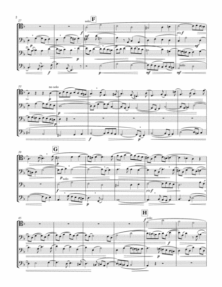 Contrapunctus I From The Art Of The Fugue Page 2