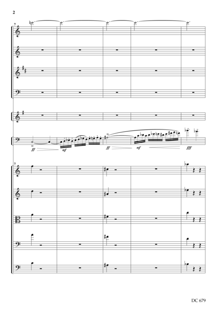 Conversation Concerto No 10 For Double Bass And Orchestra Score Only Page 2