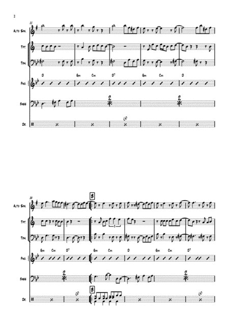 Corazon Espinado 6 Piece Jazz Combo 3 Horns Page 2