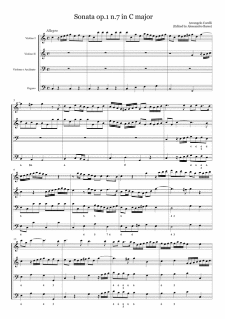 Corelli Sonata Op 1 N 7 In C Major Page 2