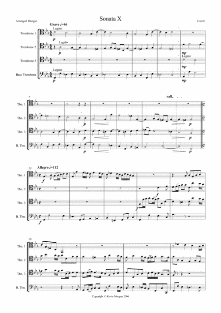 Corelli Trio Sonata X Page 2
