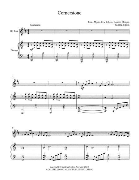 Cornerstone Treble Bb Instrument Solo Page 2